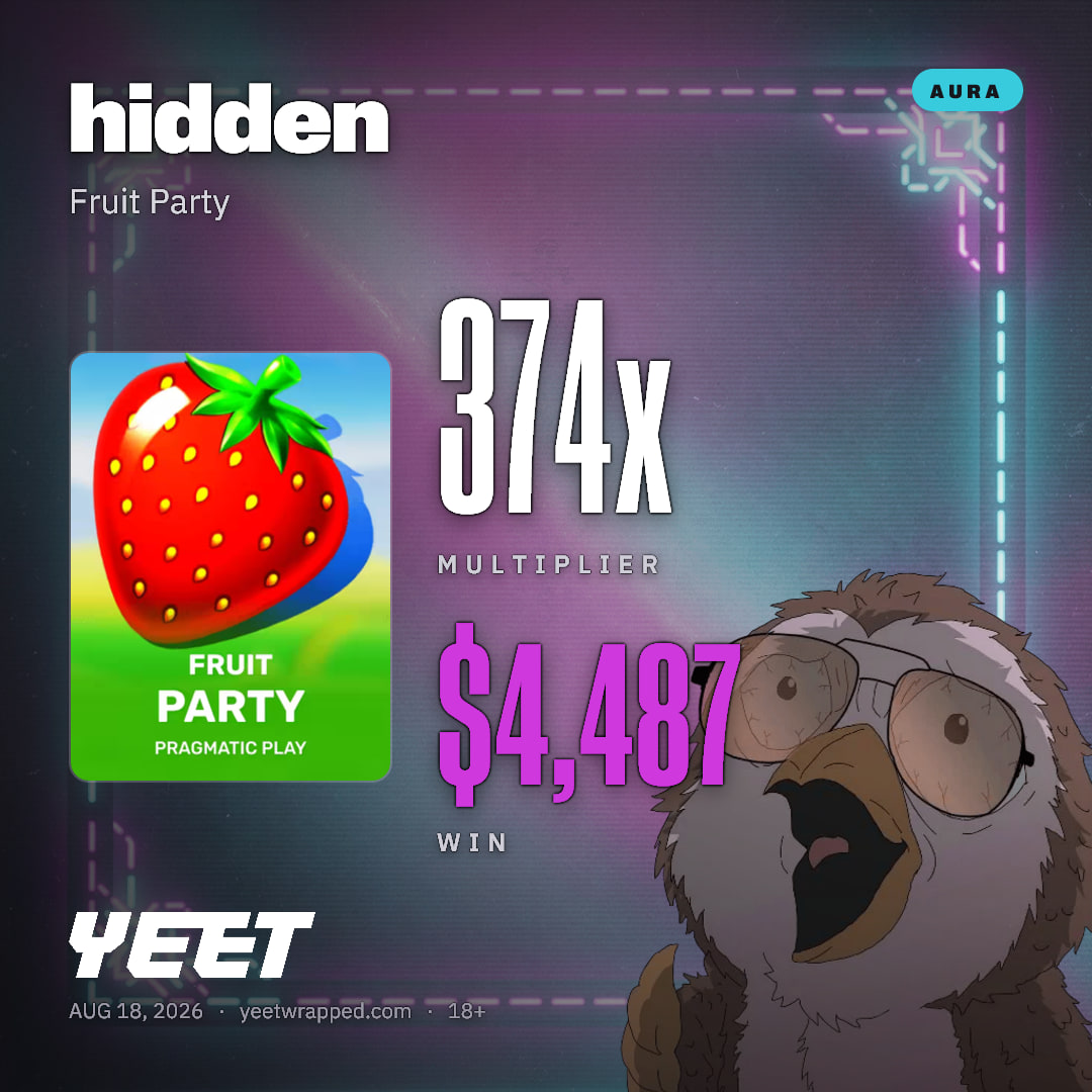 hidden hit 373.9x on Fruit Party