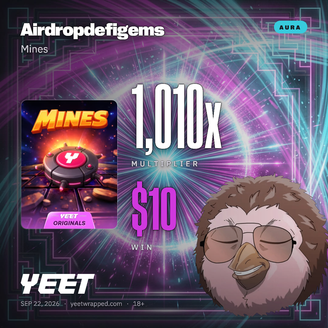 Airdropdefigems hit 1,010x on Mines
