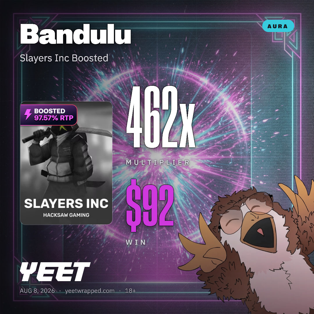 Bandulu hit 462x on Slayers Inc Boosted