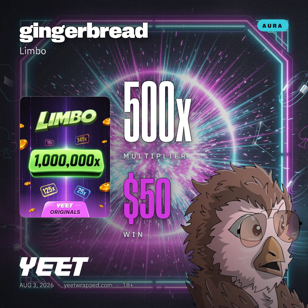 gingerbread hit 500x on Limbo