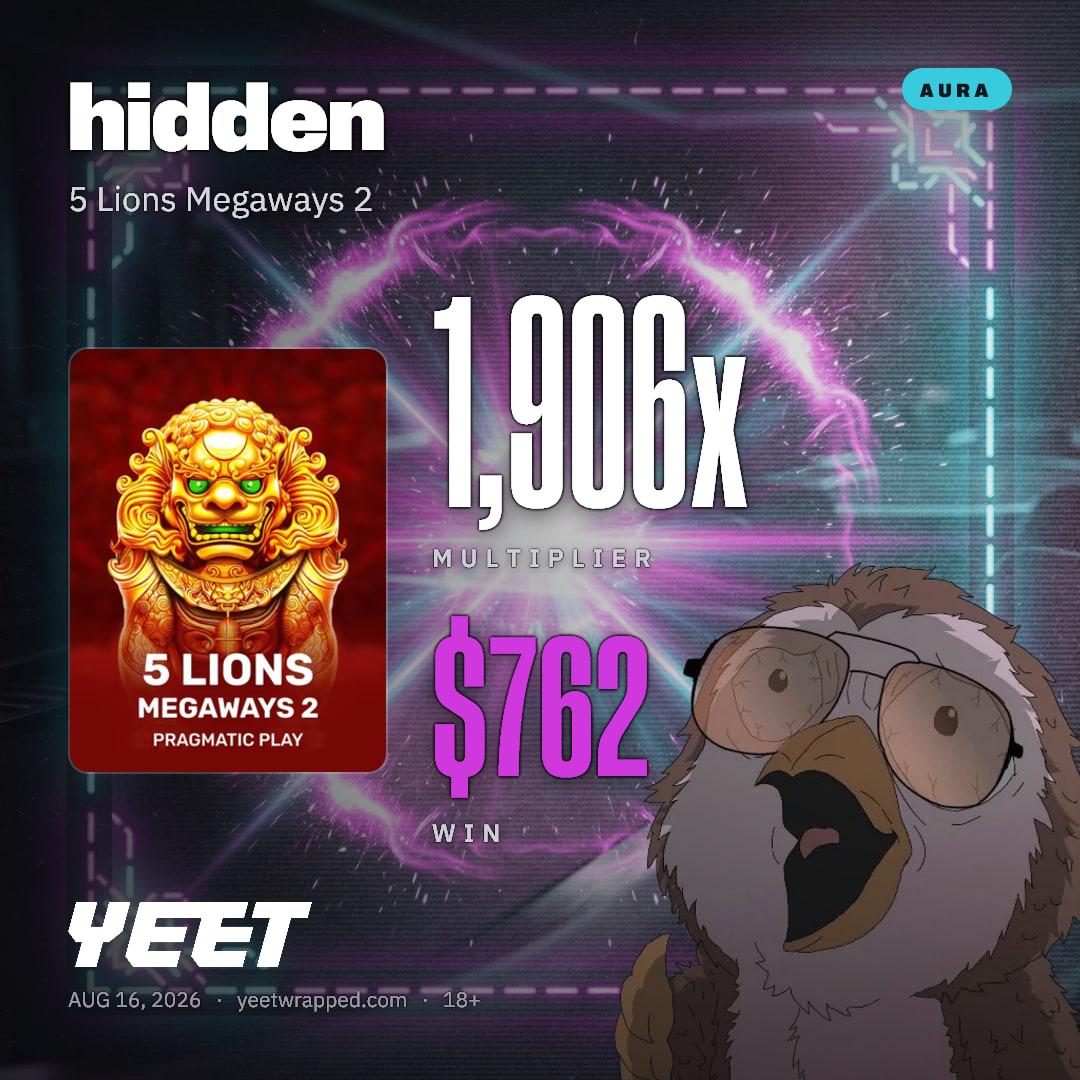 hidden hit 1,906x on 5 Lions Megaways 2