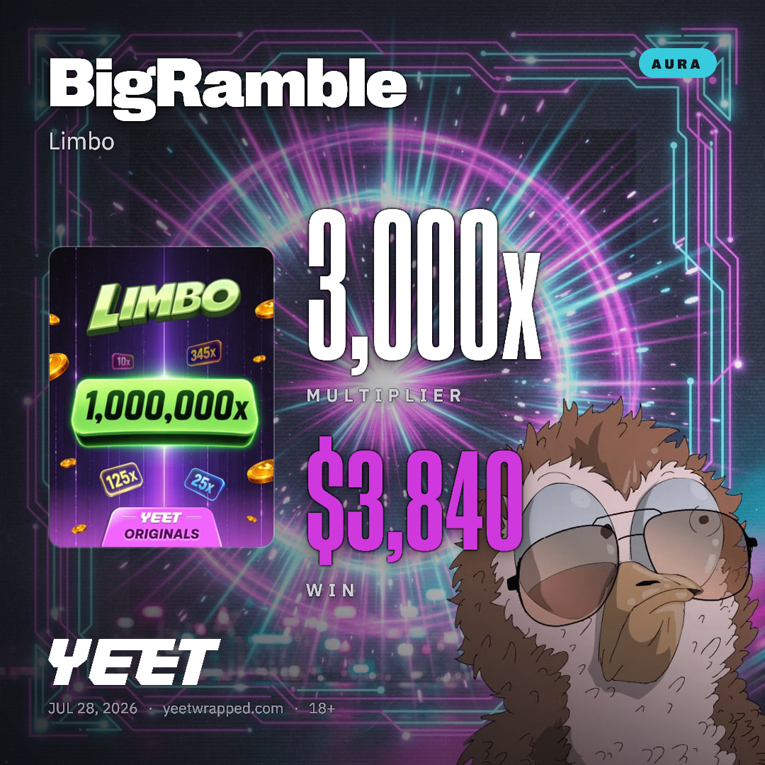BigRamble hit 3,000x on Limbo