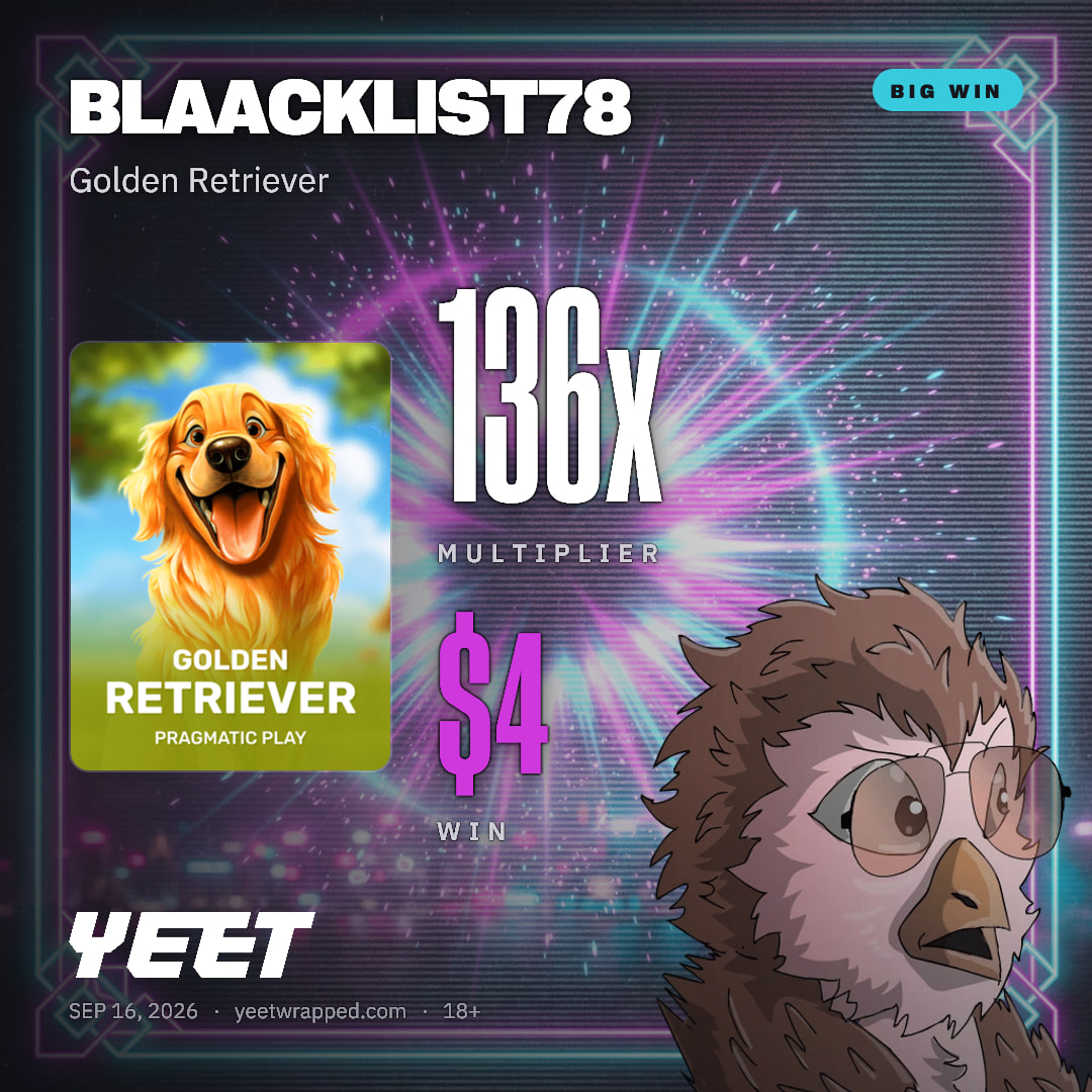 BLAACKLIST78 hit 136.4x on Golden Retriever
