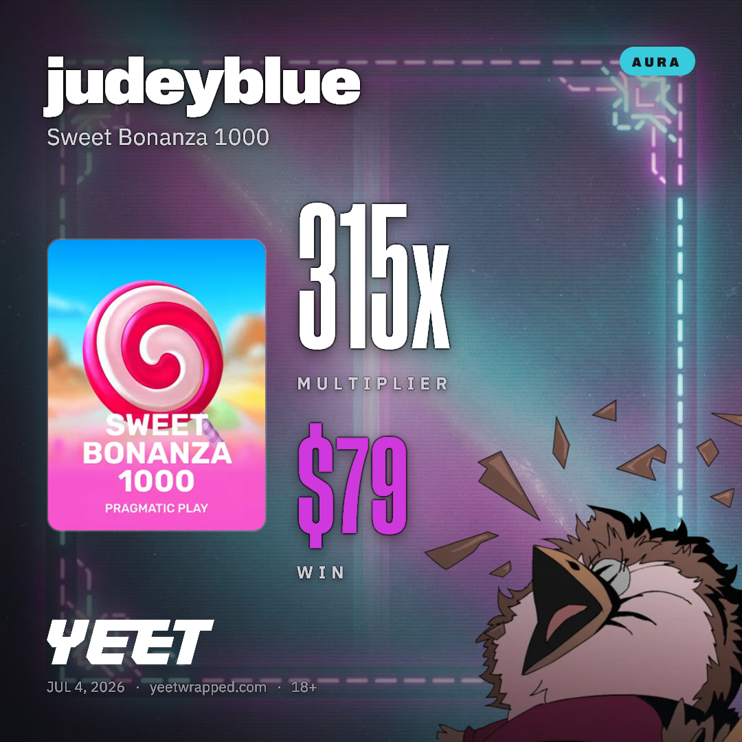 judeyblue hit 314.7x on Sweet Bonanza 1000