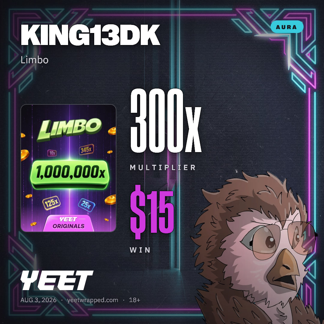 KING13DK hit 300x on Limbo