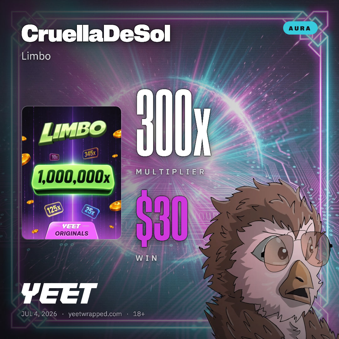 CruellaDeSol hit 300x on Limbo