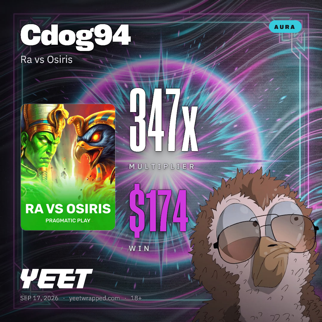 Cdog94 hit 347.4x on Ra vs Osiris