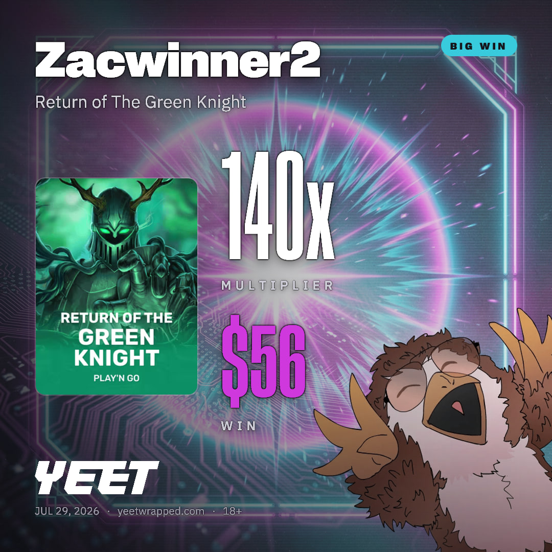 Zacwinner2 hit 139.7x on Return of The Green Knight