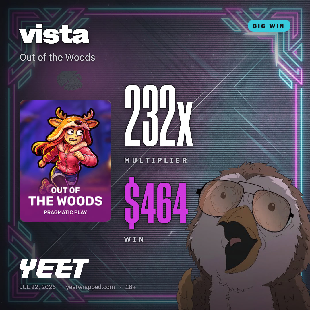 vista hit 232.1x on Out of the Woods