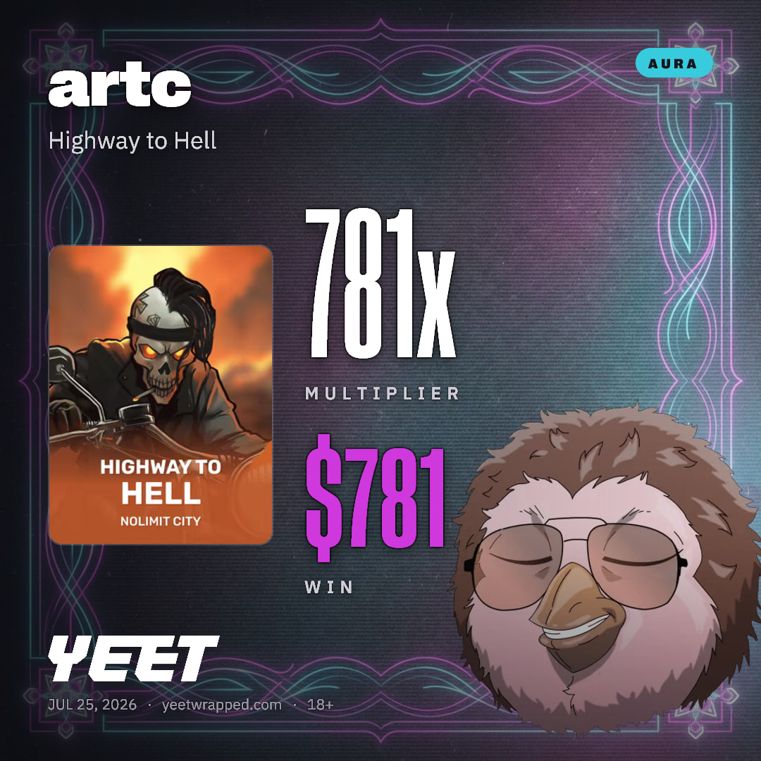 artc hit 780.9x on Highway to Hell