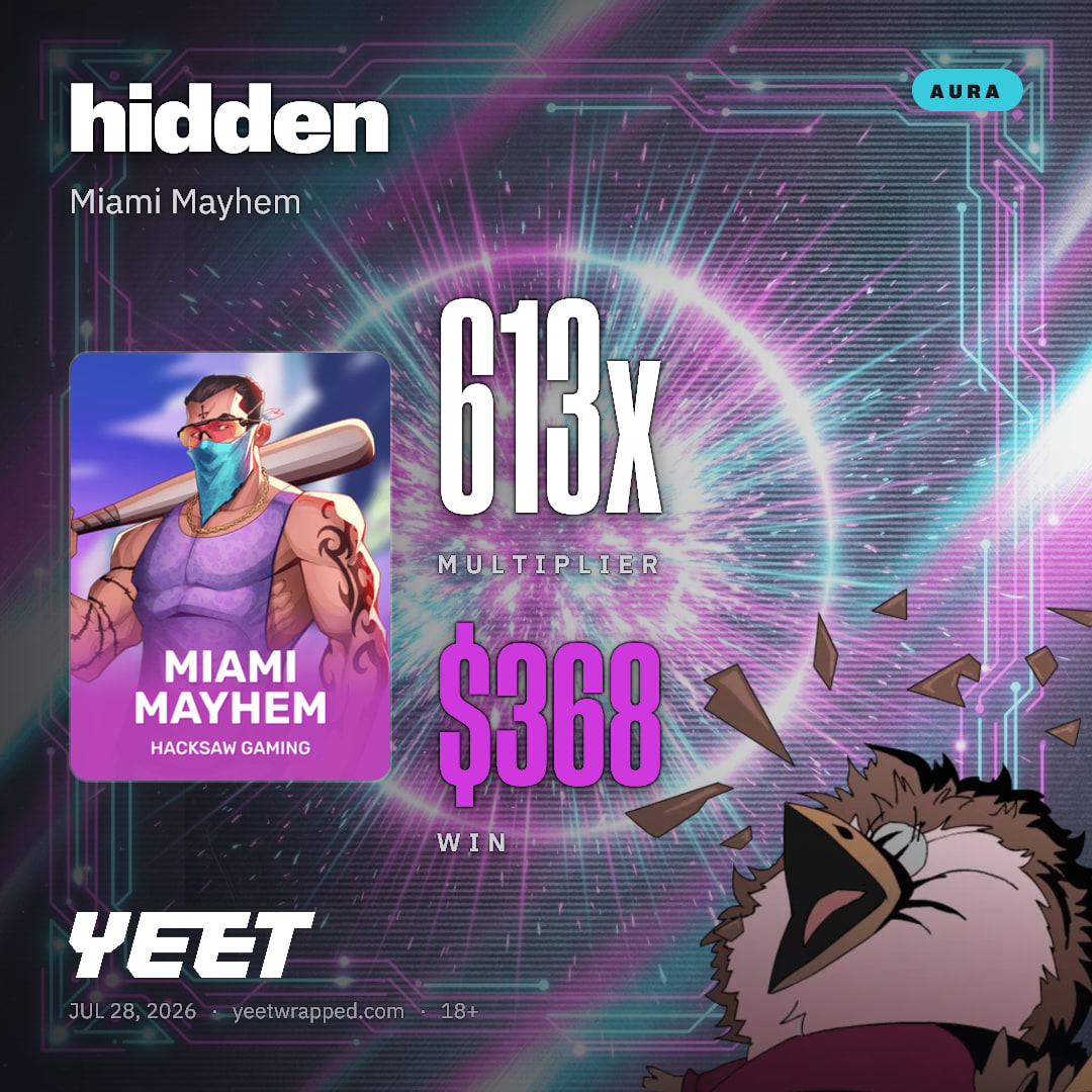 hidden hit 612.6x on Miami Mayhem