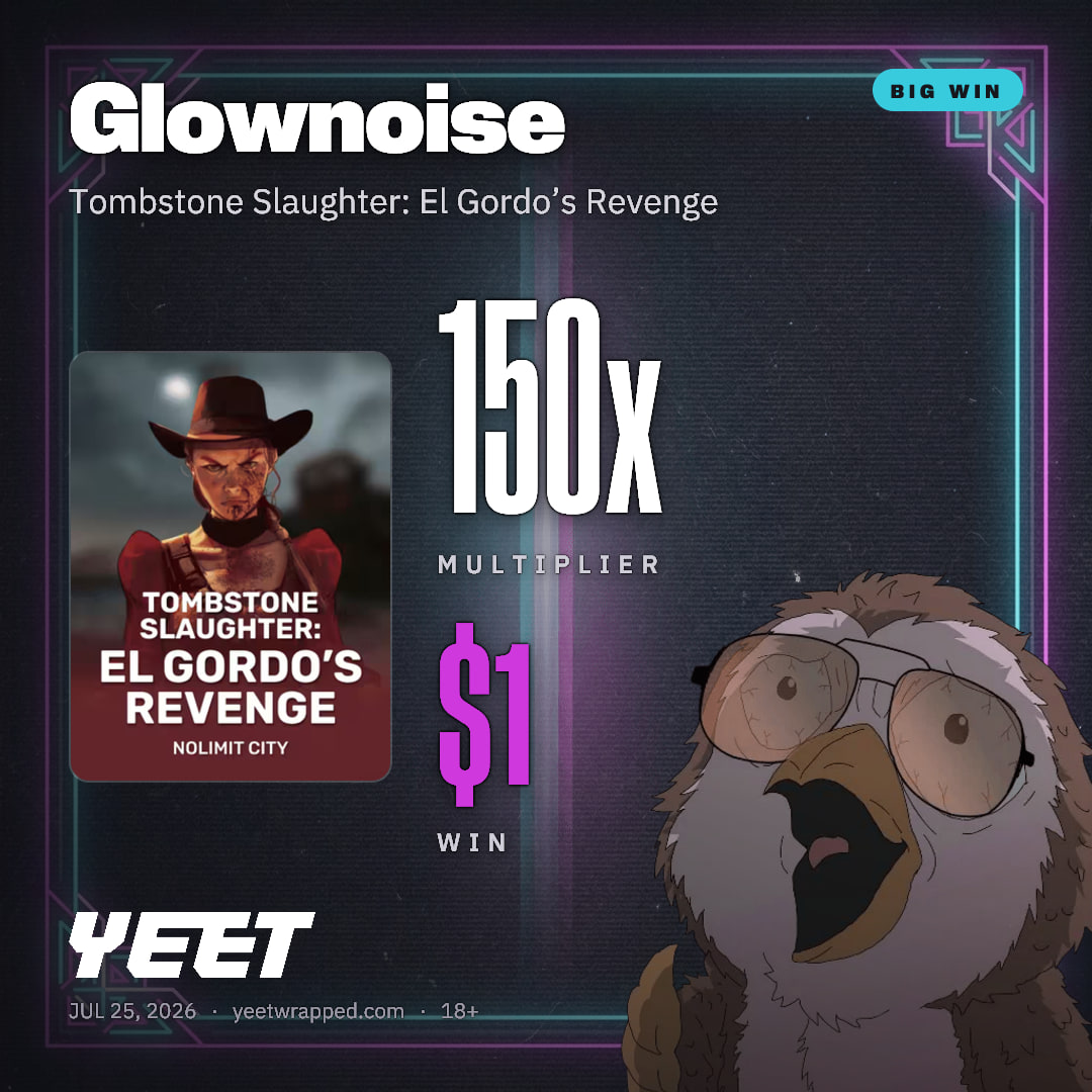 Glownoise hit 150x on Tombstone Slaughter: El Gordo’s Revenge