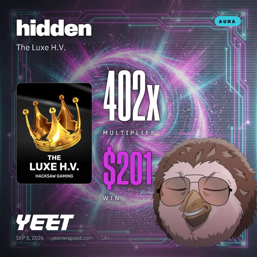hidden hit 401.6x on The Luxe H.V.