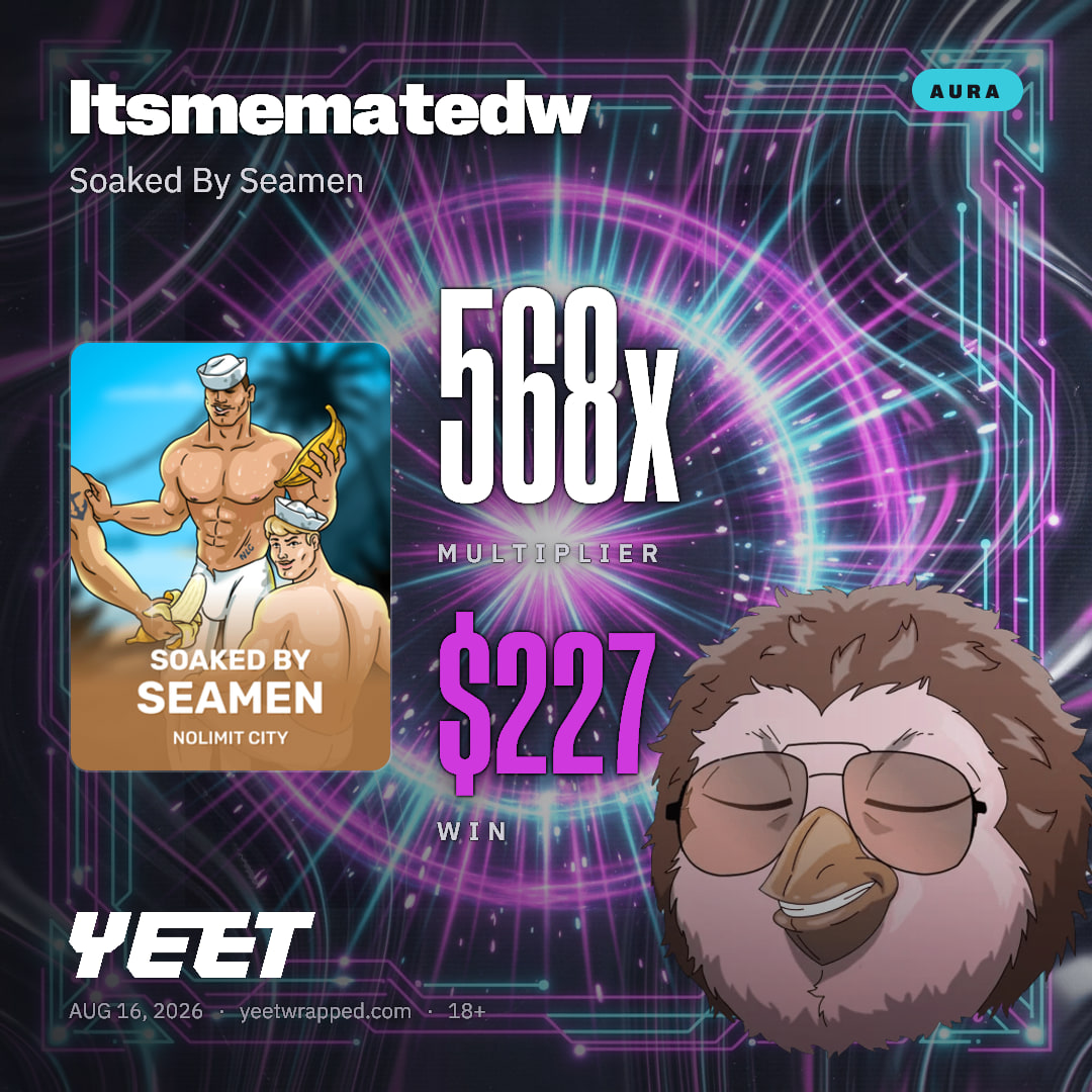 Itsmematedw hit 568.4x on Soaked By Seamen