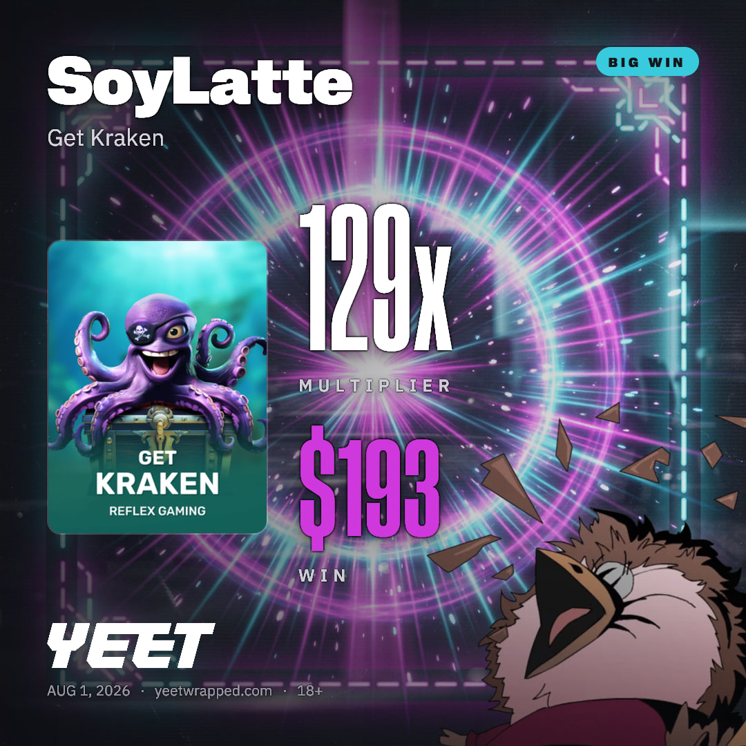 SoyLatte hit 128.8x on Get Kraken