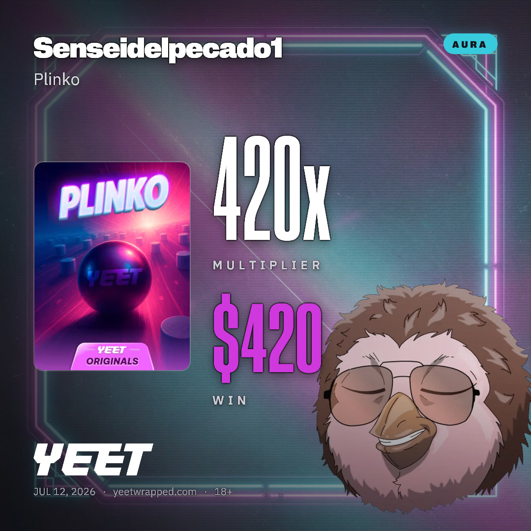 Senseidelpecado1 hit 420x on Plinko