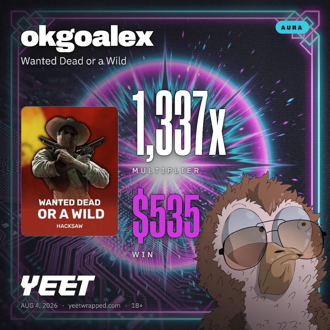 okgoalex hit 1,337x on Wanted Dead or a Wild