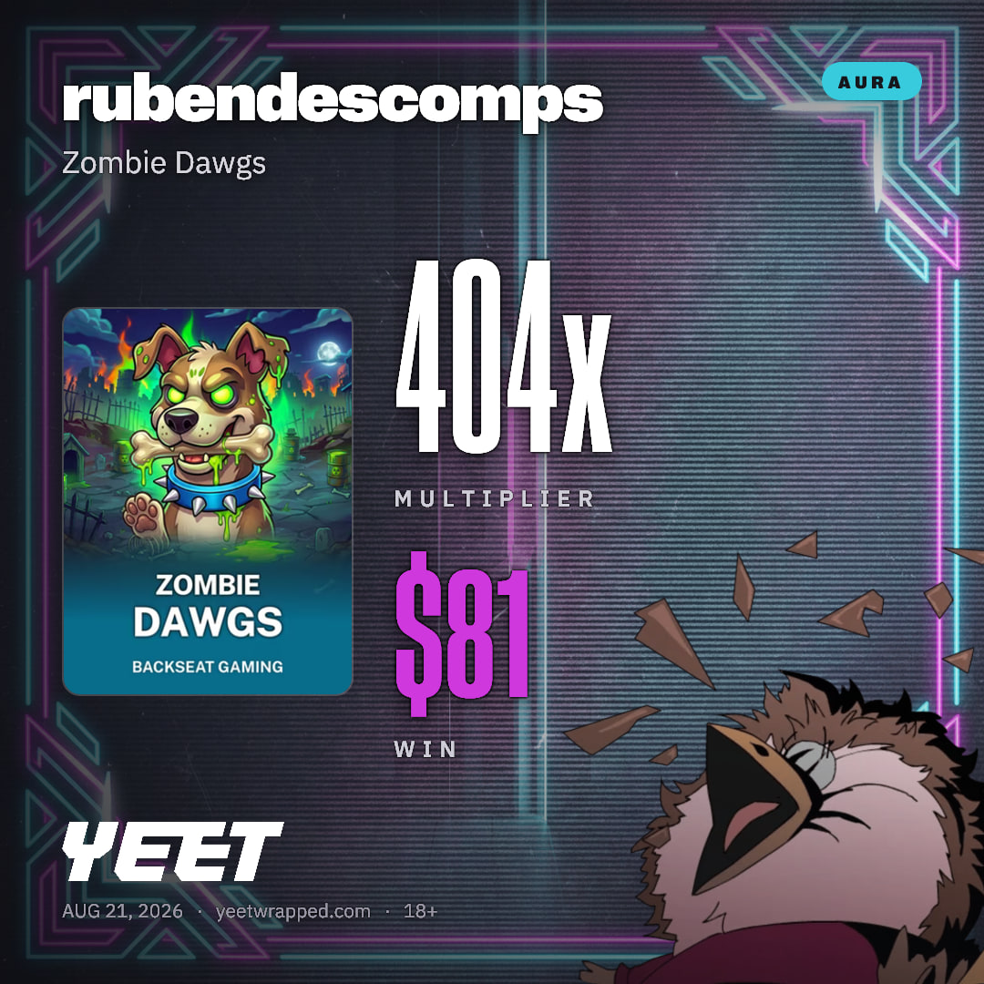rubendescomps hit 404x on Zombie Dawgs
