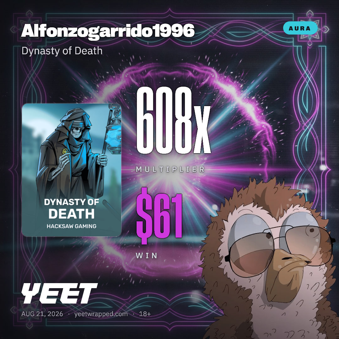 Alfonzogarrido1996 hit 608.3x on Dynasty of Death