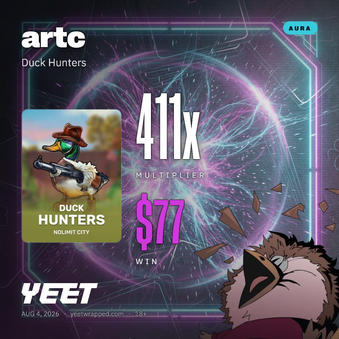 artc hit 411.1x on Duck Hunters