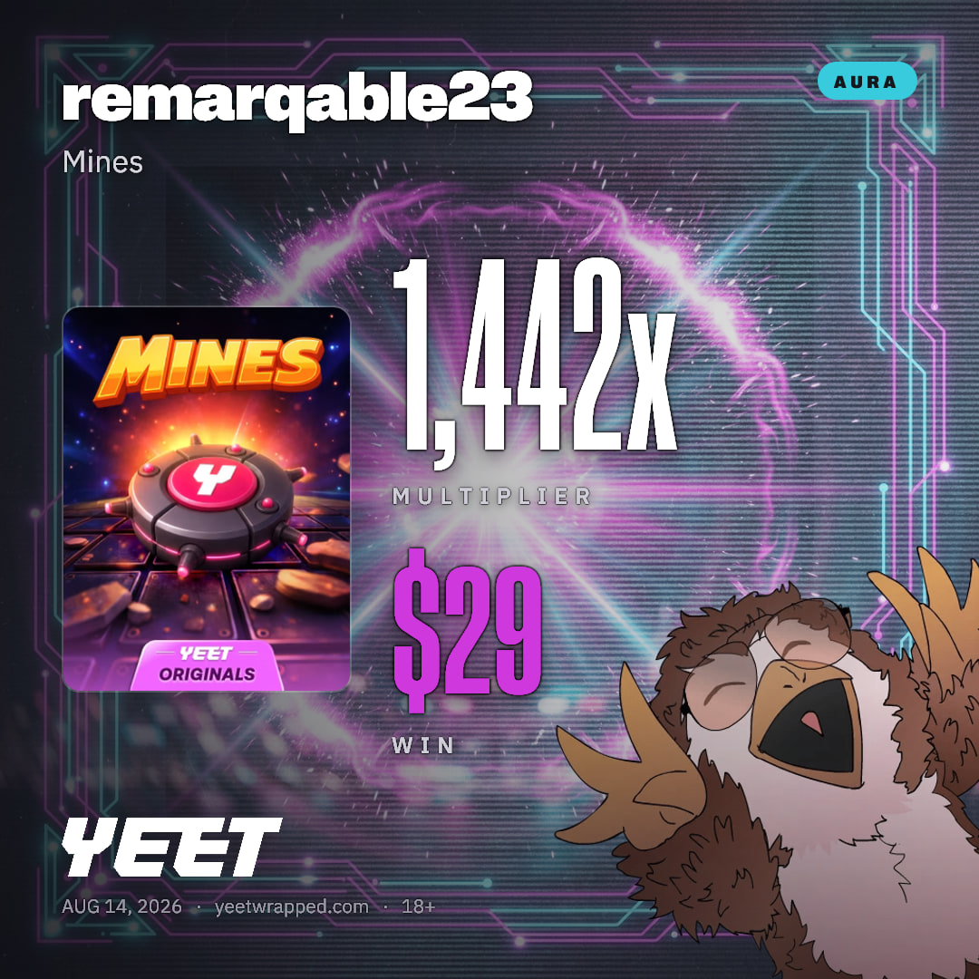 remarqable23 hit 1,442x on Mines