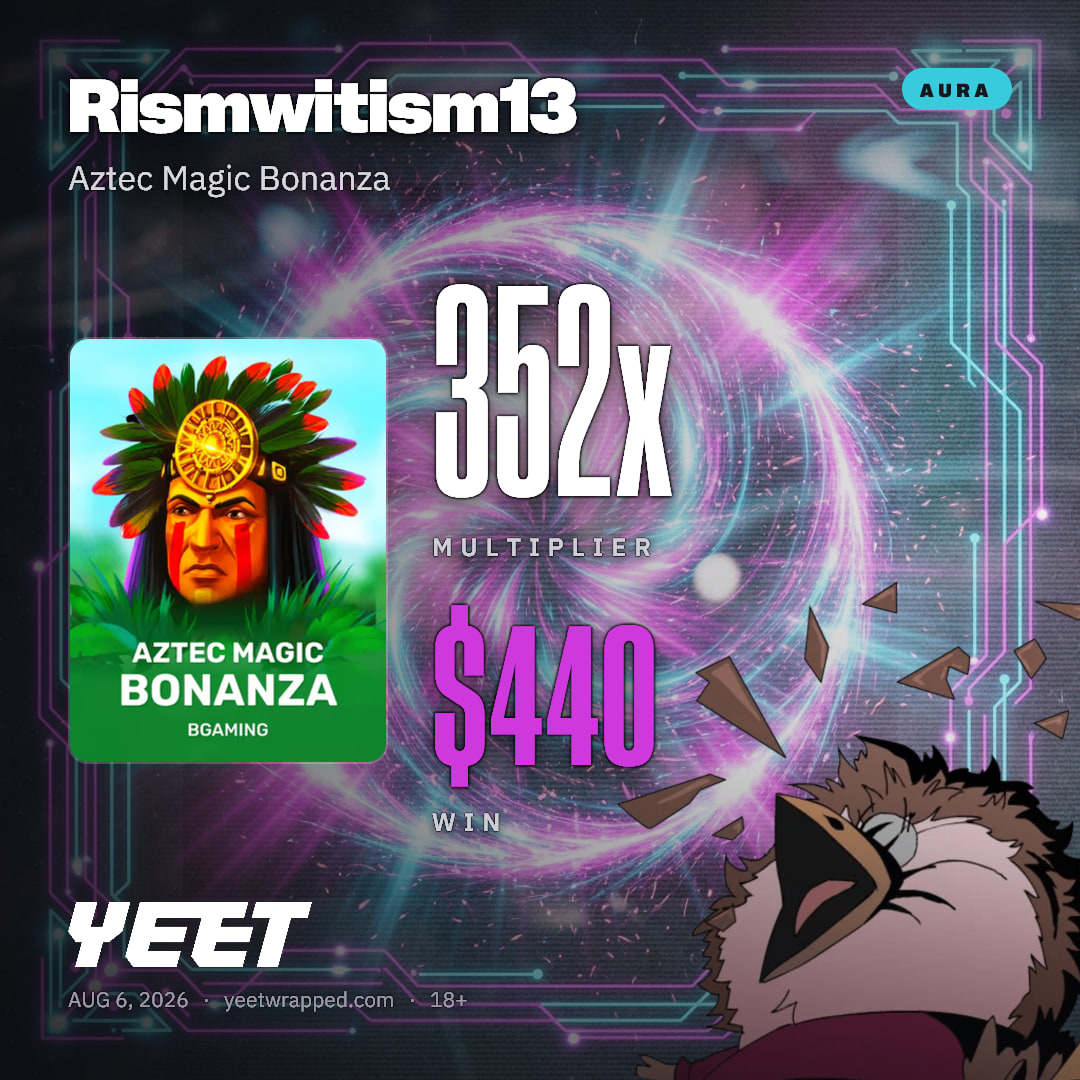 Rismwitism13 hit 352x on Aztec Magic Bonanza