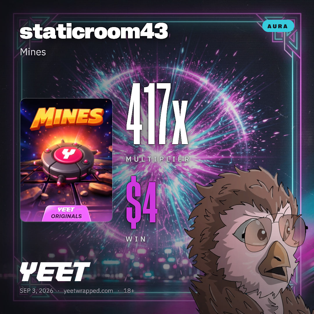 staticroom43 hit 417.4x on Mines