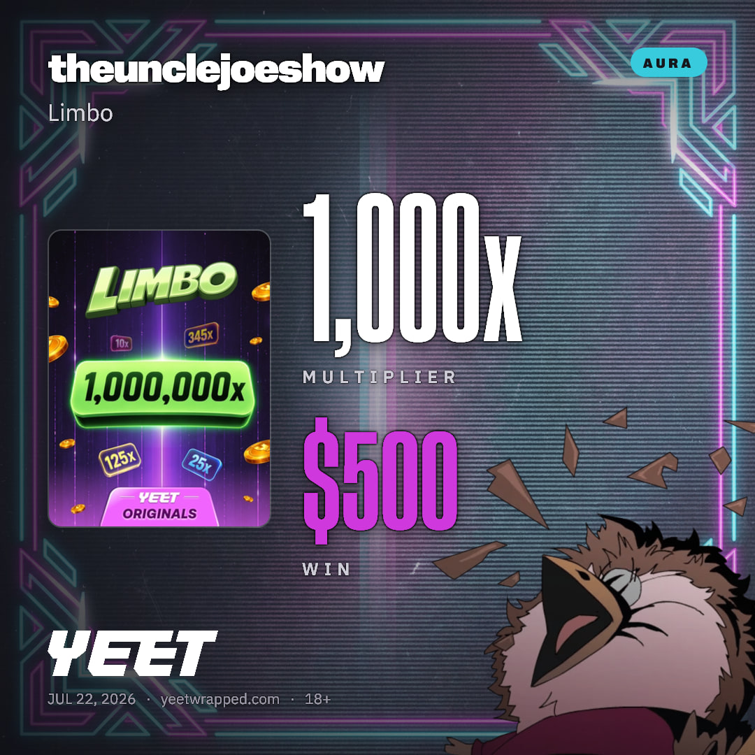 theunclejoeshow hit 1,000x on Limbo