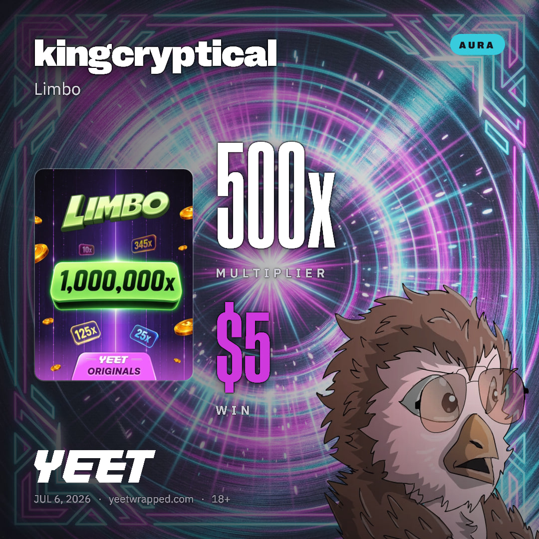 kingcryptical hit 500x on Limbo