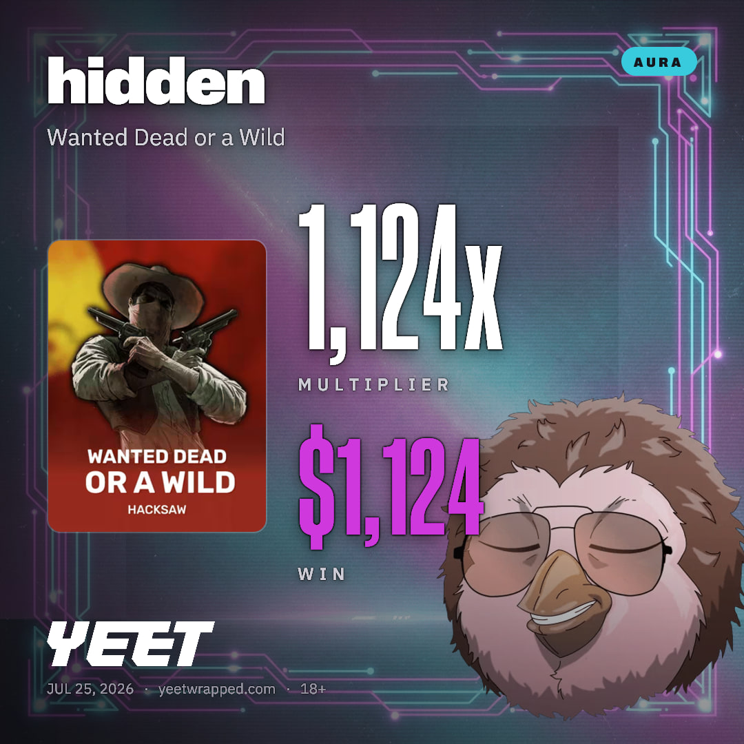 hidden hit 1,124x on Wanted Dead or a Wild