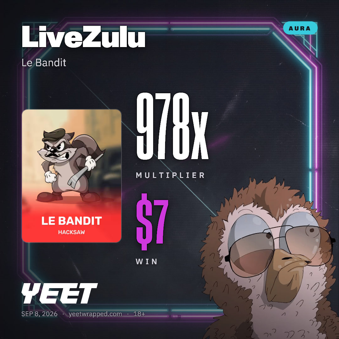 LiveZulu hit 978.3x on Le Bandit