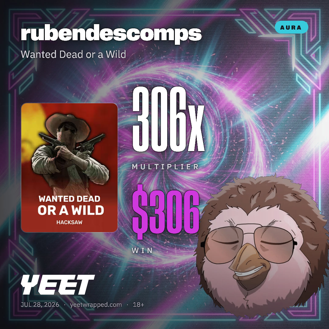 rubendescomps hit 306x on Wanted Dead or a Wild