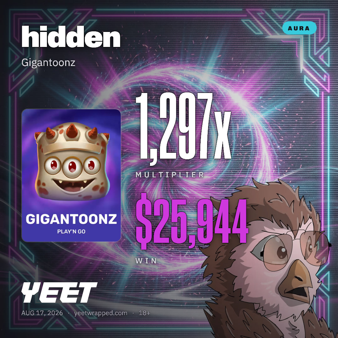 hidden hit 1,297x on Gigantoonz