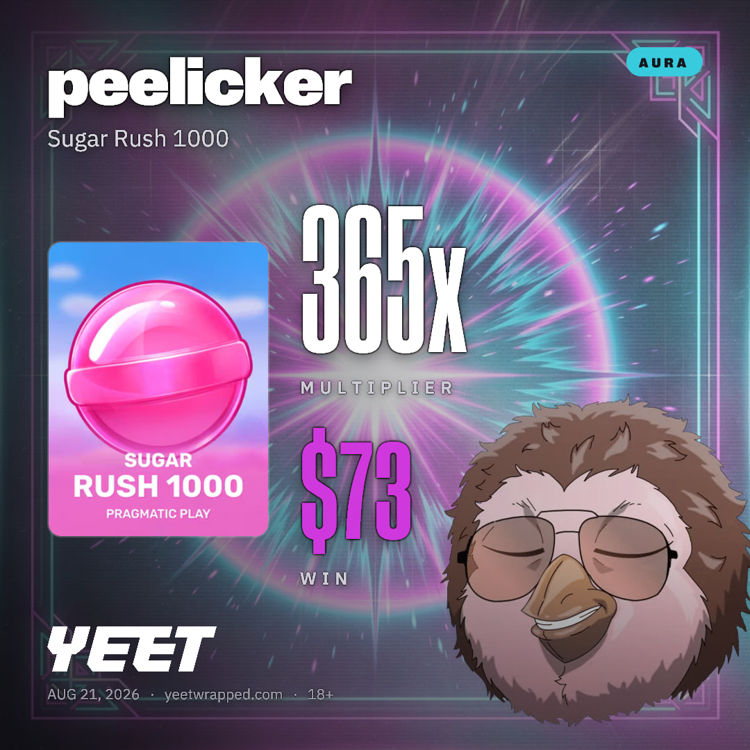 peelicker hit 364.9x on Sugar Rush 1000