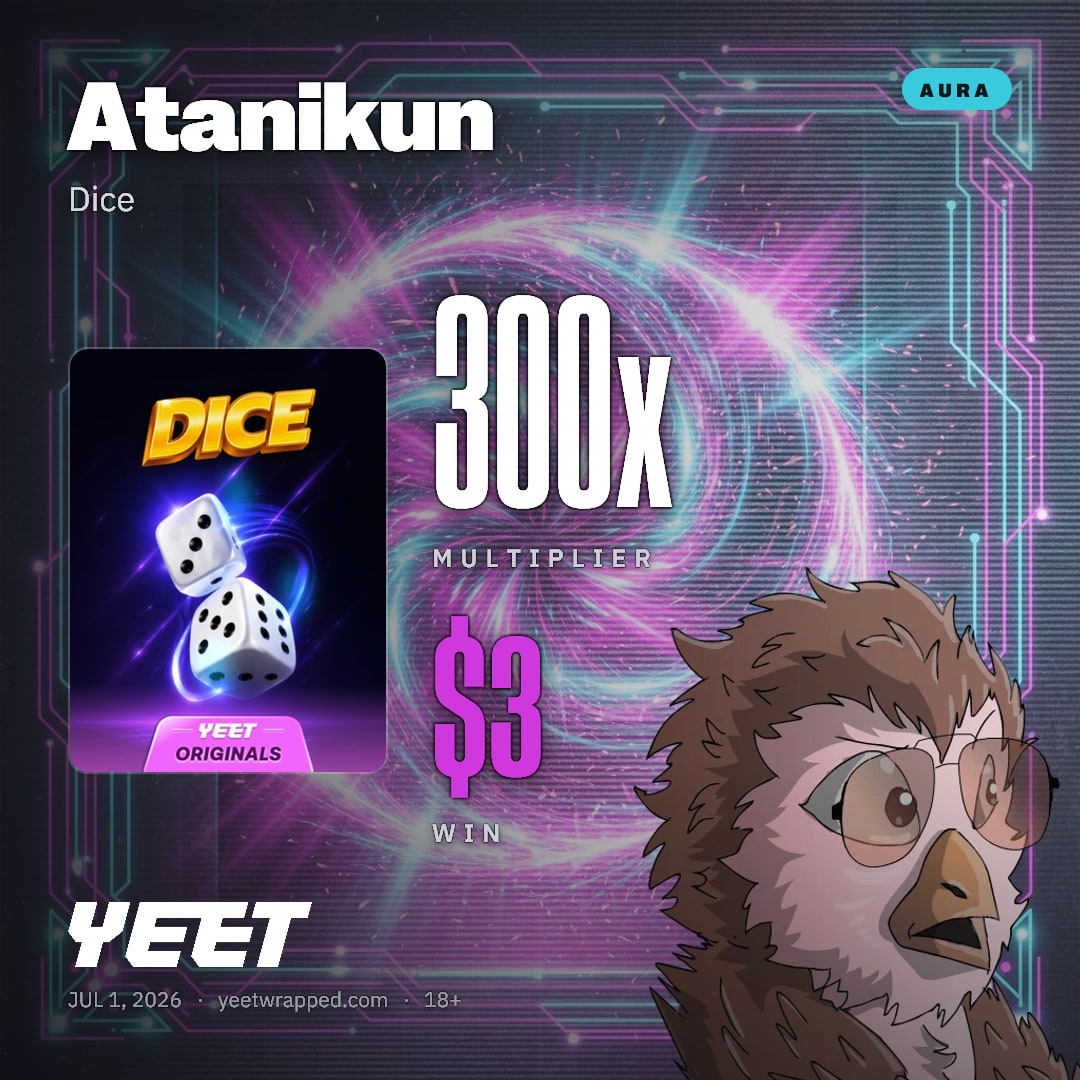 Atanikun hit 300x on Dice