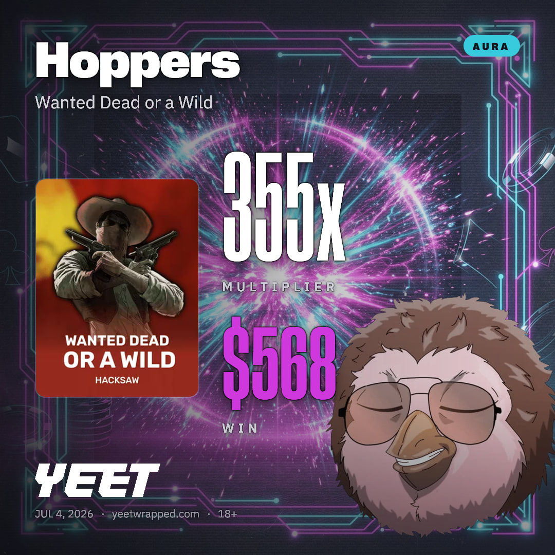 Hoppers hit 355.2x on Wanted Dead or a Wild
