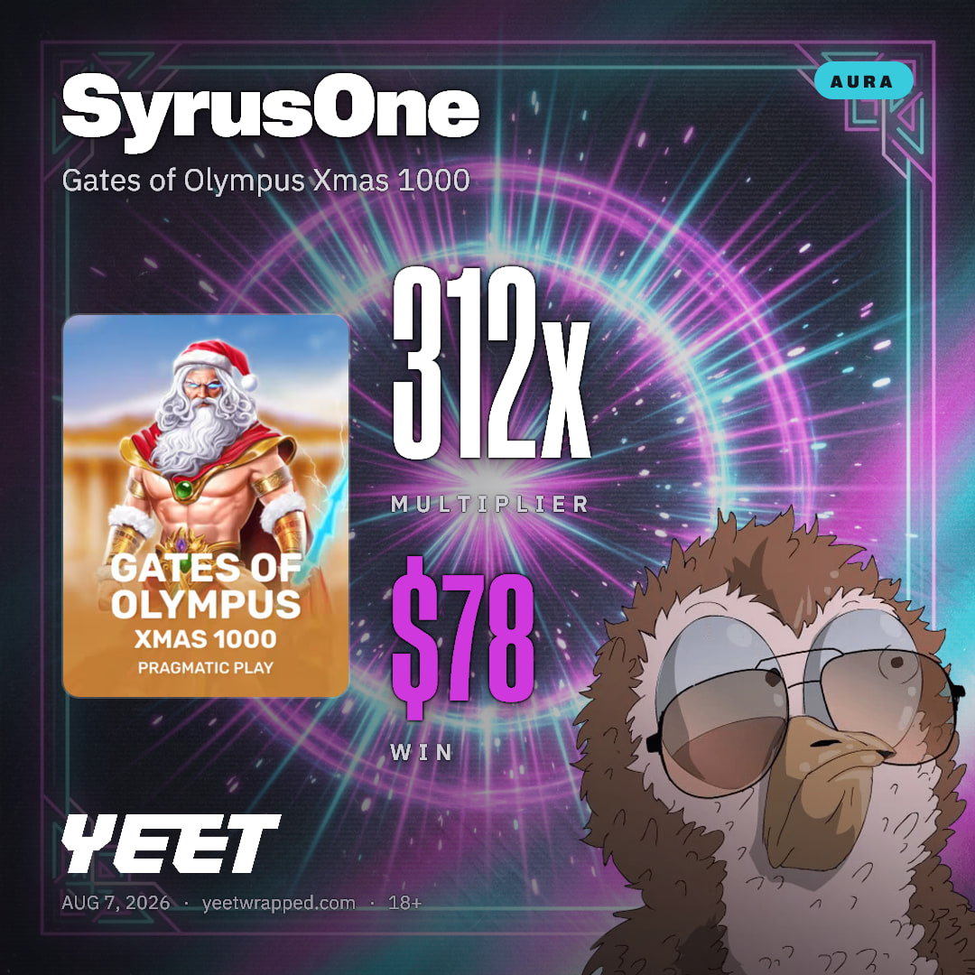 SyrusOne hit 311.9x on Gates of Olympus Xmas 1000