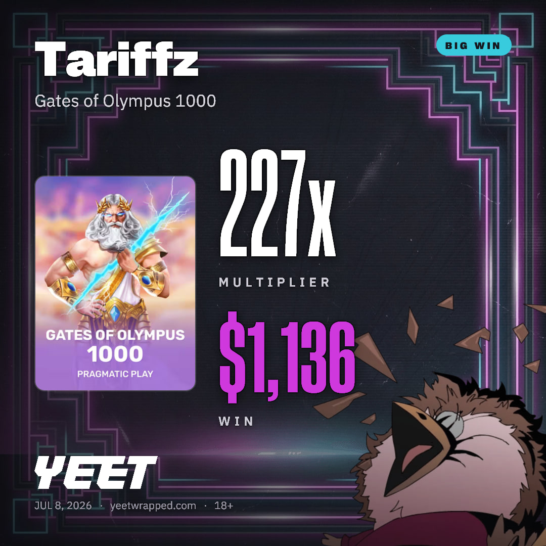 Tariffz hit 227.2x on Gates of Olympus 1000