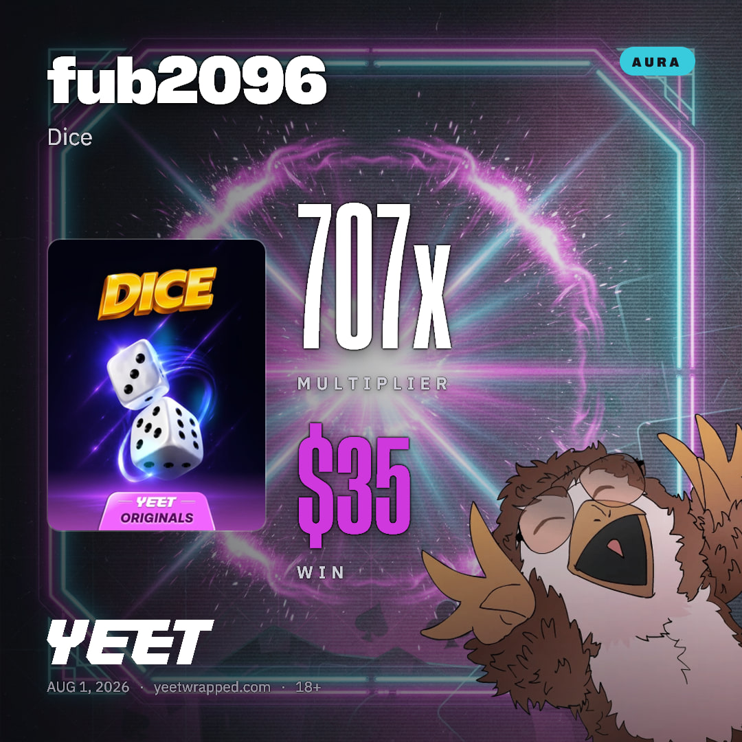 fub2096 hit 707.1x on Dice
