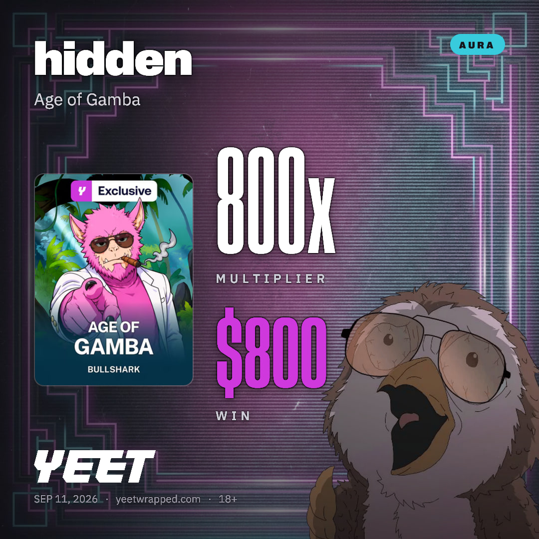 hidden hit 799.6x on Age of Gamba