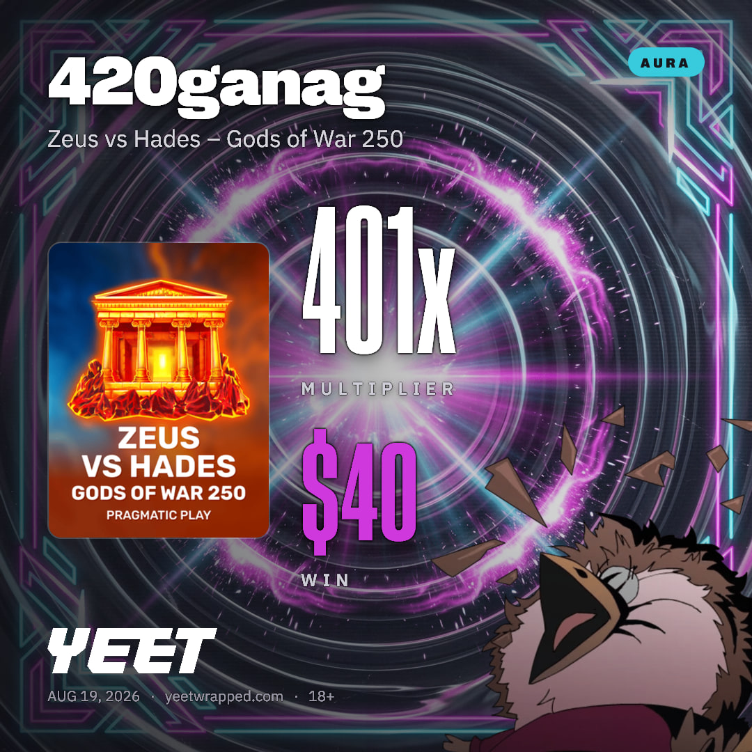 420ganag hit 400.6x on Zeus vs Hades – Gods of War 250