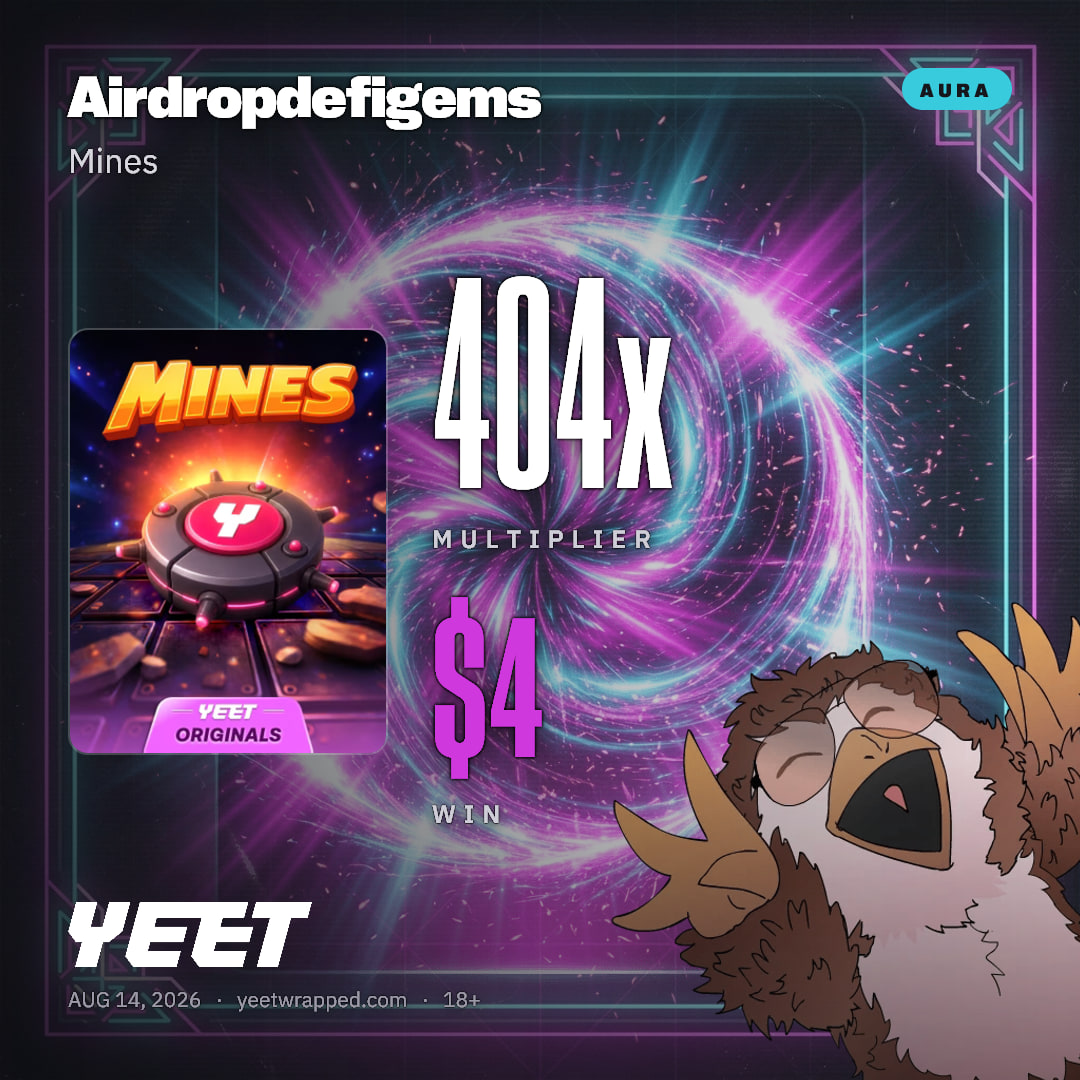 Airdropdefigems hit 404.1x on Mines