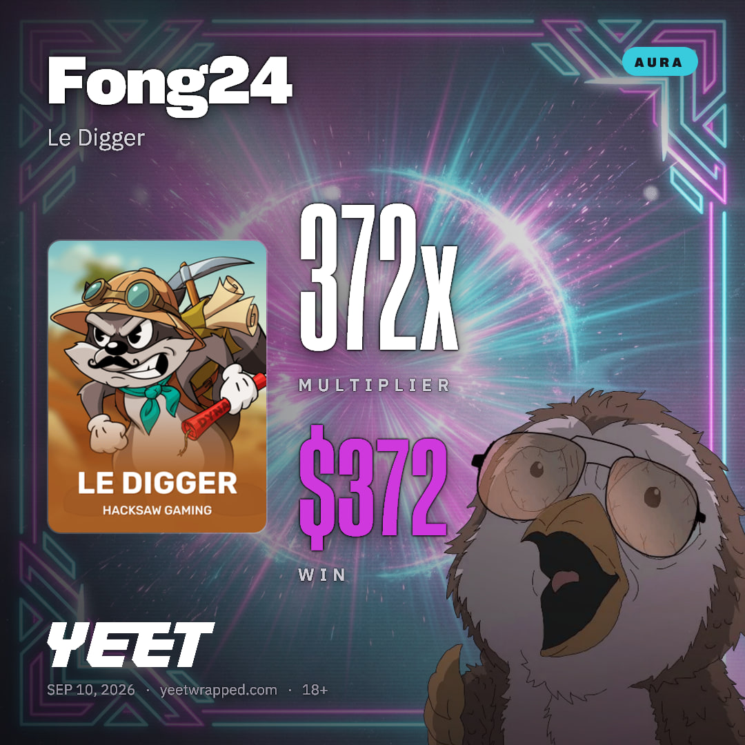 Fong24 hit 372.4x on Le Digger