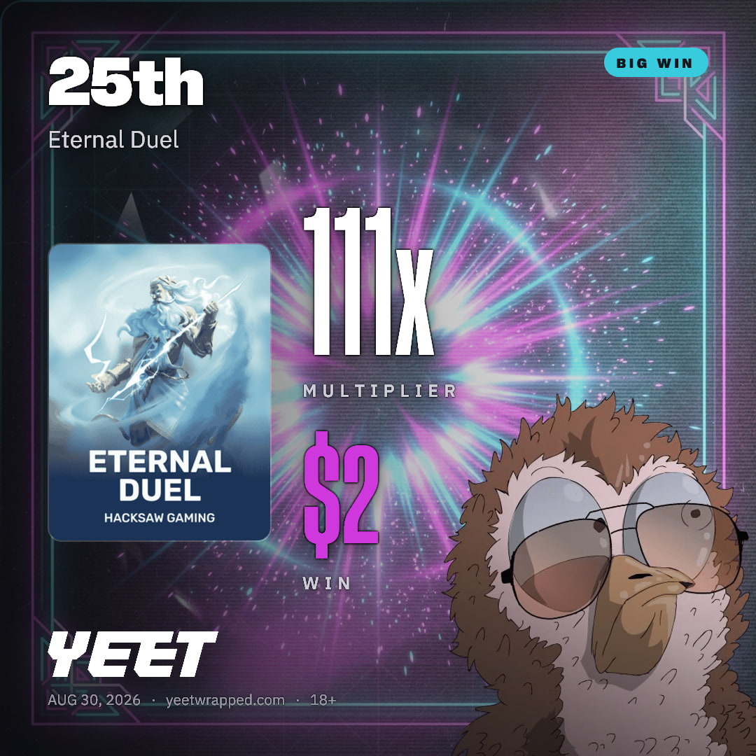 25th hit 111.3x on Eternal Duel
