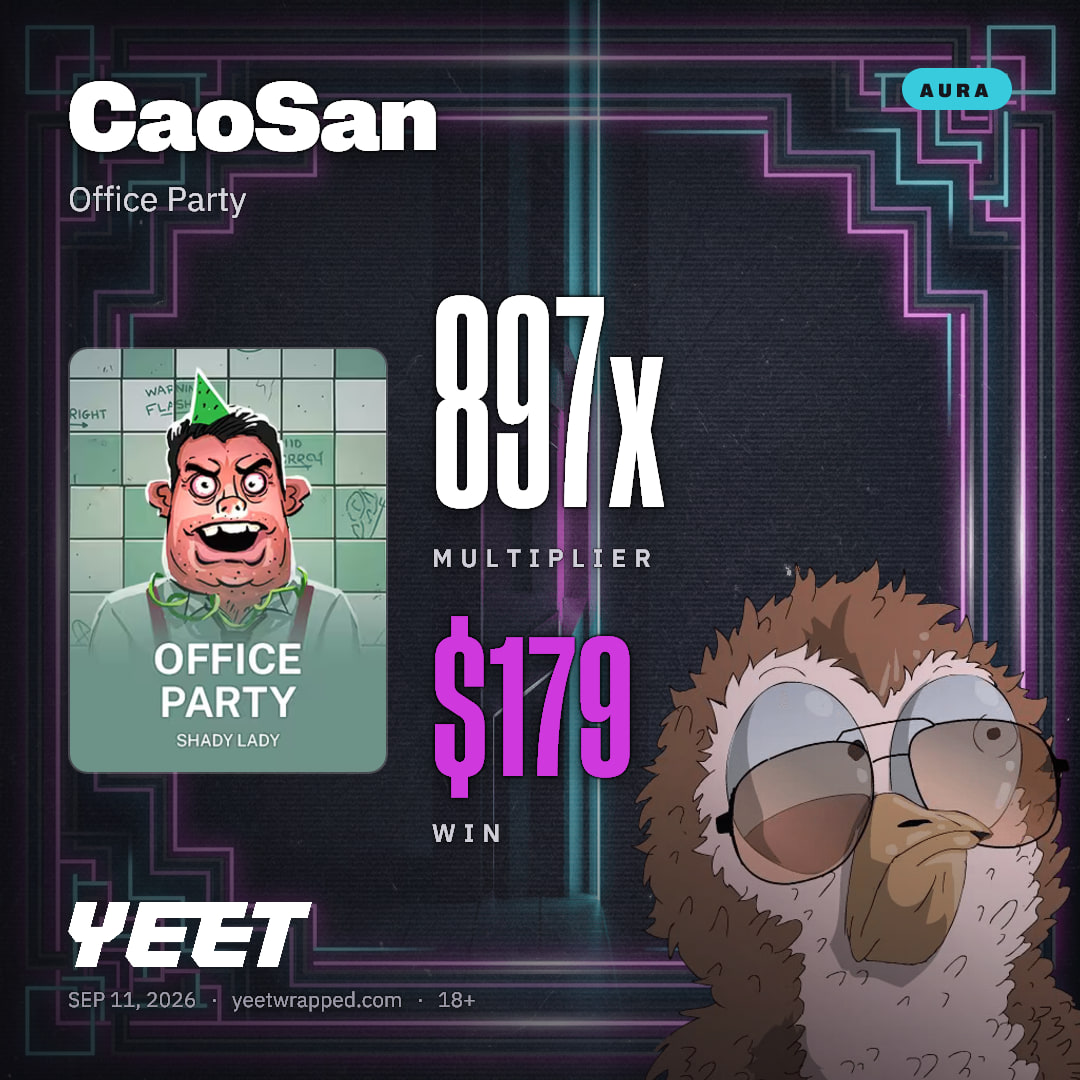 CaoSan hit 896.5x on Office Party