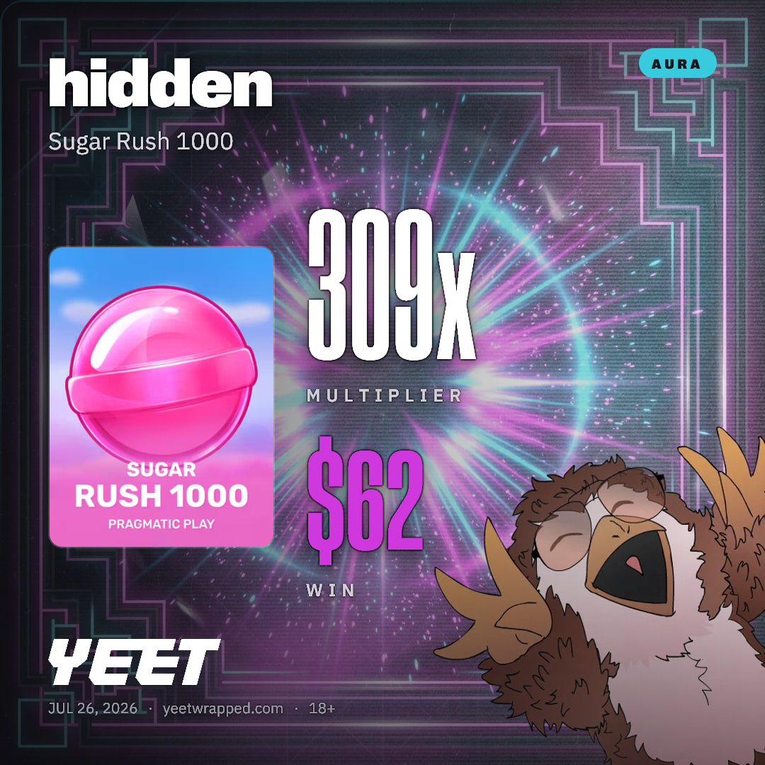 hidden hit 308.9x on Sugar Rush 1000