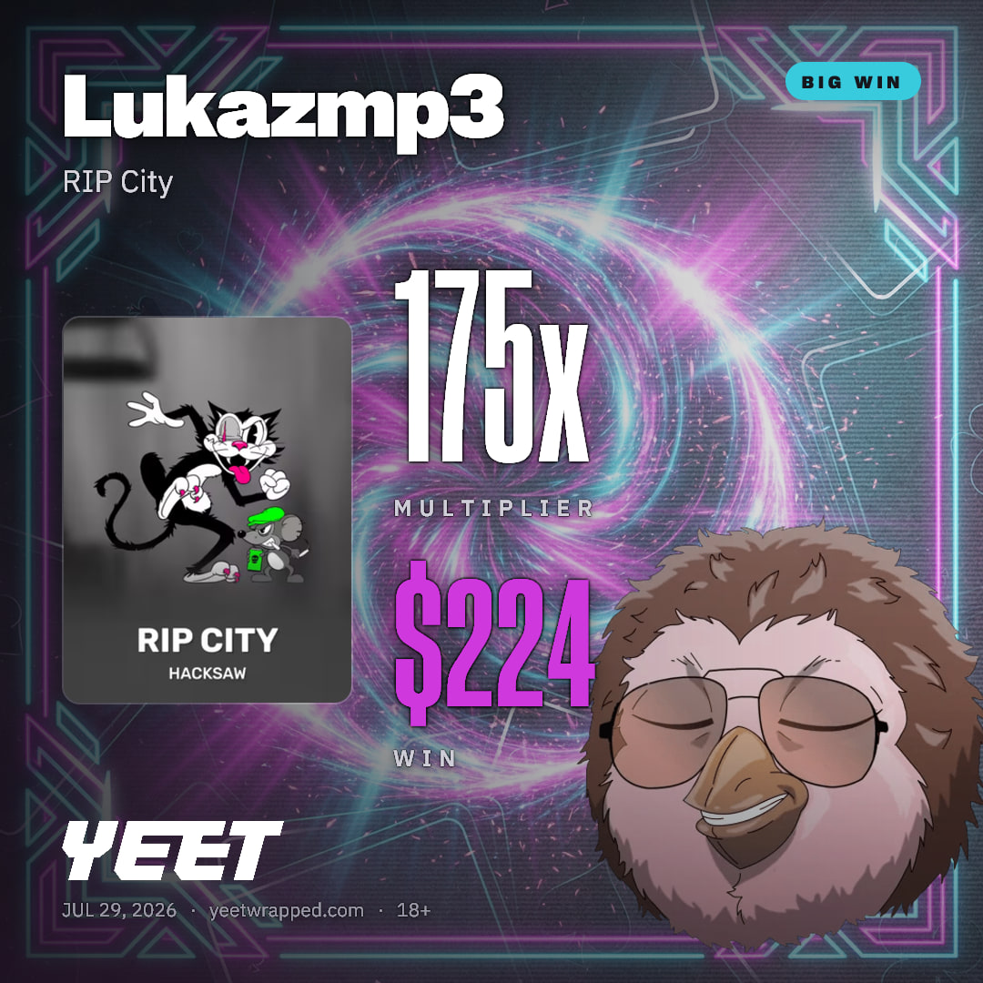 Lukazmp3 hit 175.4x on RIP City