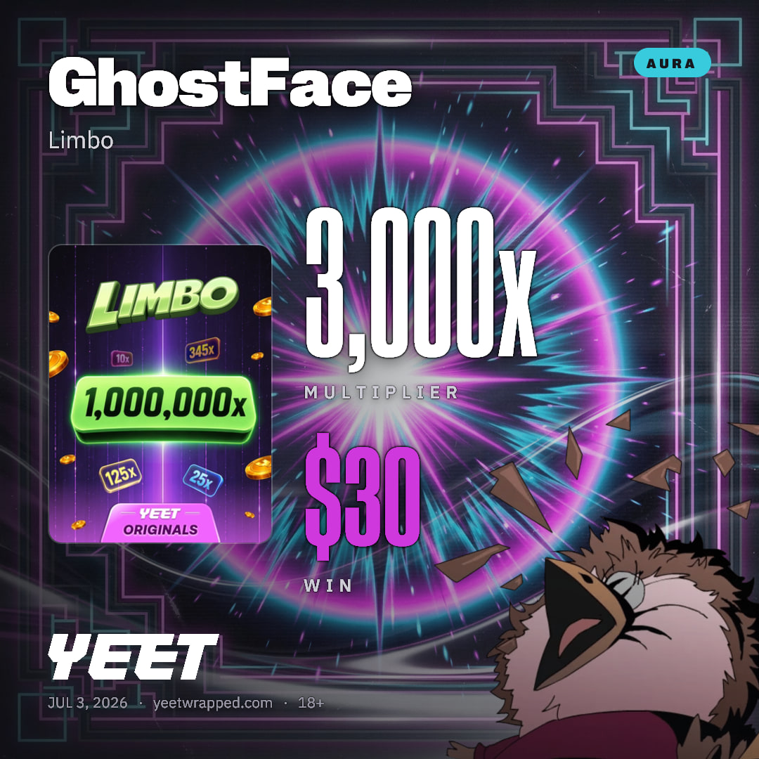 GhostFace hit 3,000x on Limbo