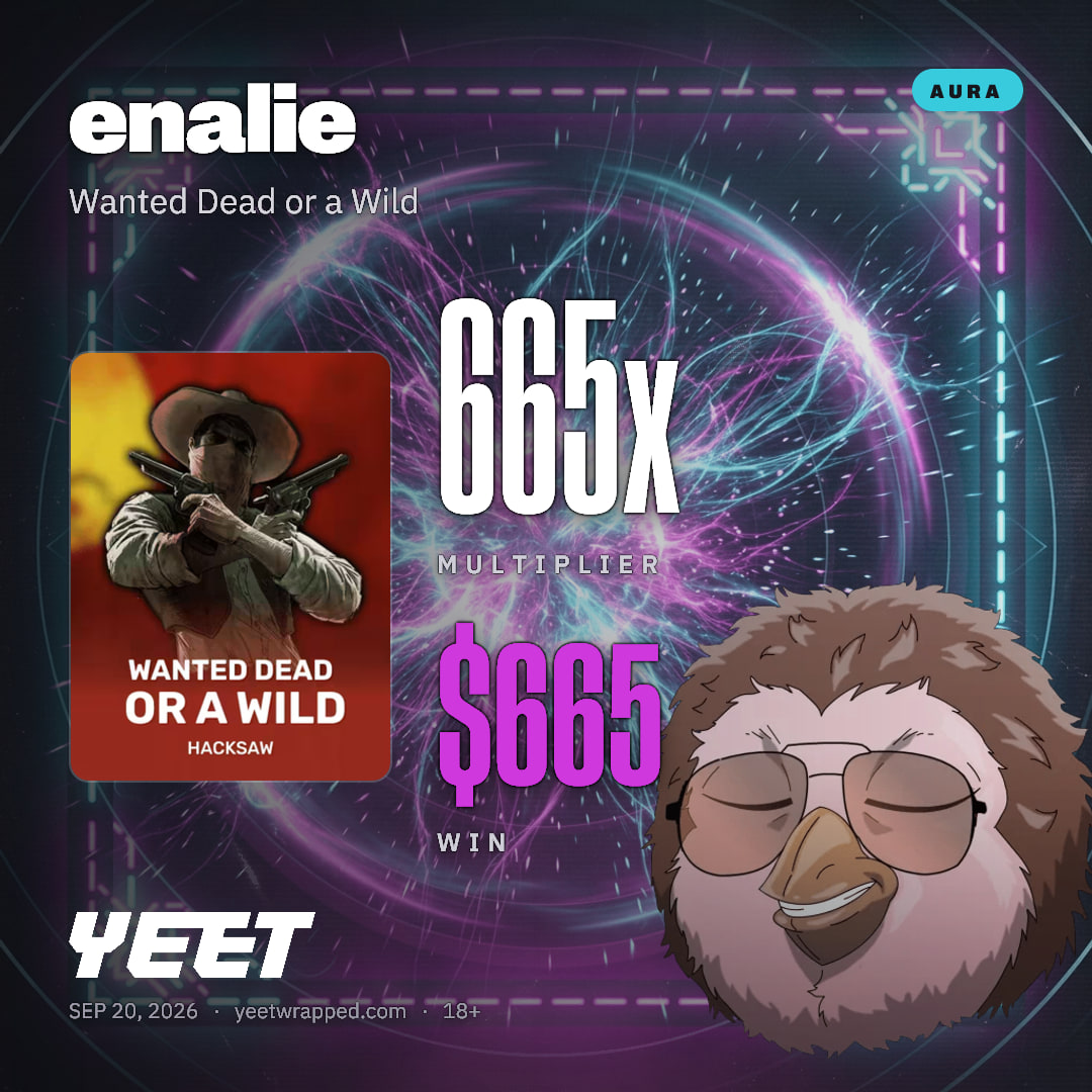 enalie hit 664.9x on Wanted Dead or a Wild