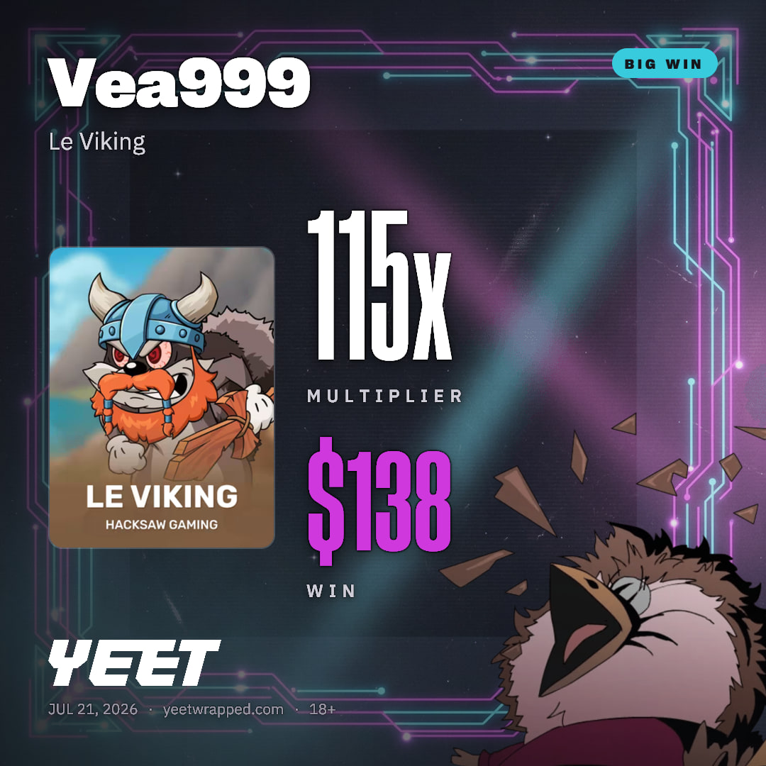 Vea999 hit 115.1x on Le Viking
